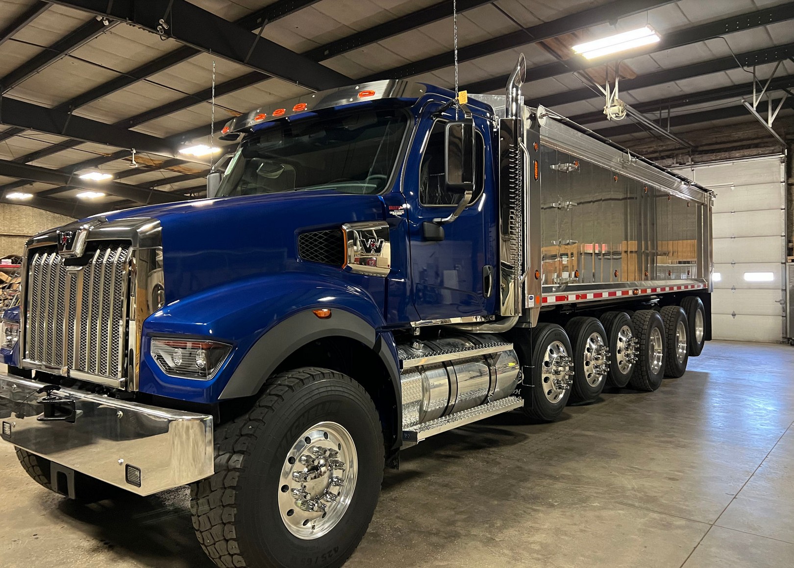 Dedicated fleet of trucks